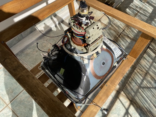 Bare LG tube after wash