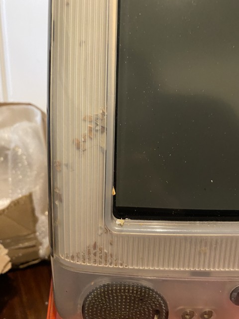 iMac G3 Graphite shrapnel