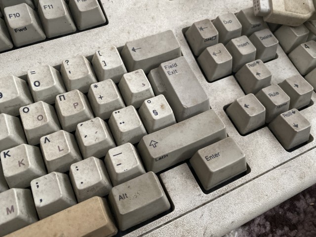 Model M closeup